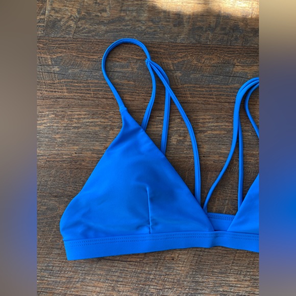 Zaful Strappy Back Swim Top - Picture 2 of 5